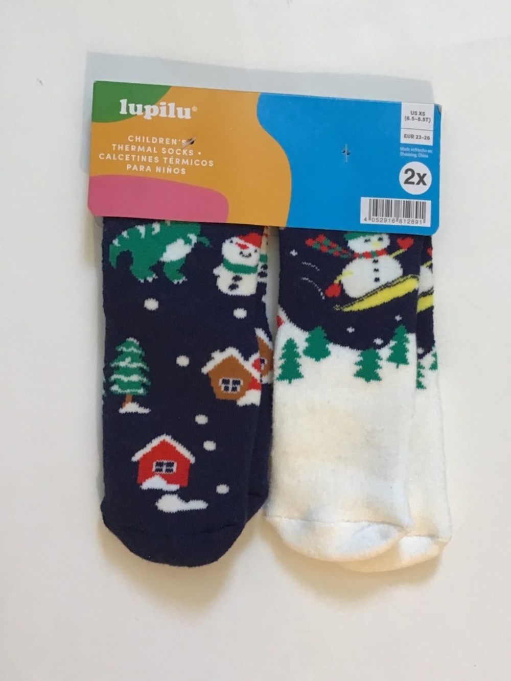 Lupilu Childrens Holiday Thermal Socks